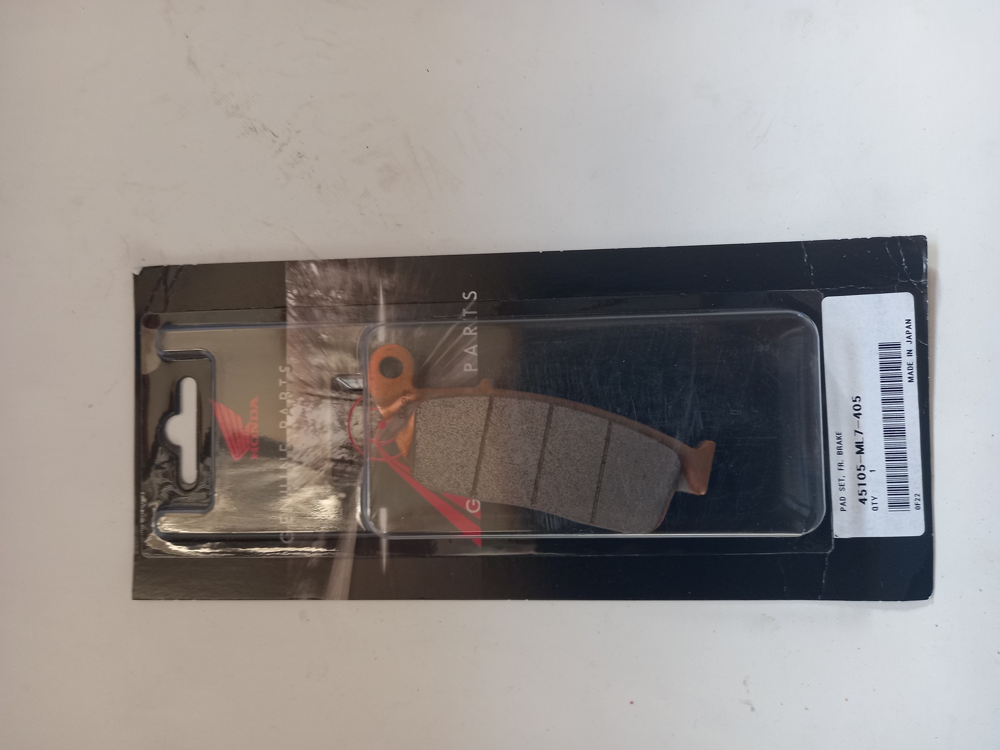 Picture of Honda  BREMSKLOTZ SATZ, V.  45105-ML7-405